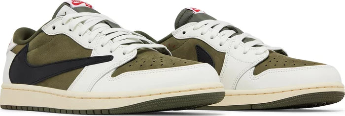 2024 Travis Scott x Air Jordan 1 Retro Low OG SP 'Reverse Olive / Medium Olive'