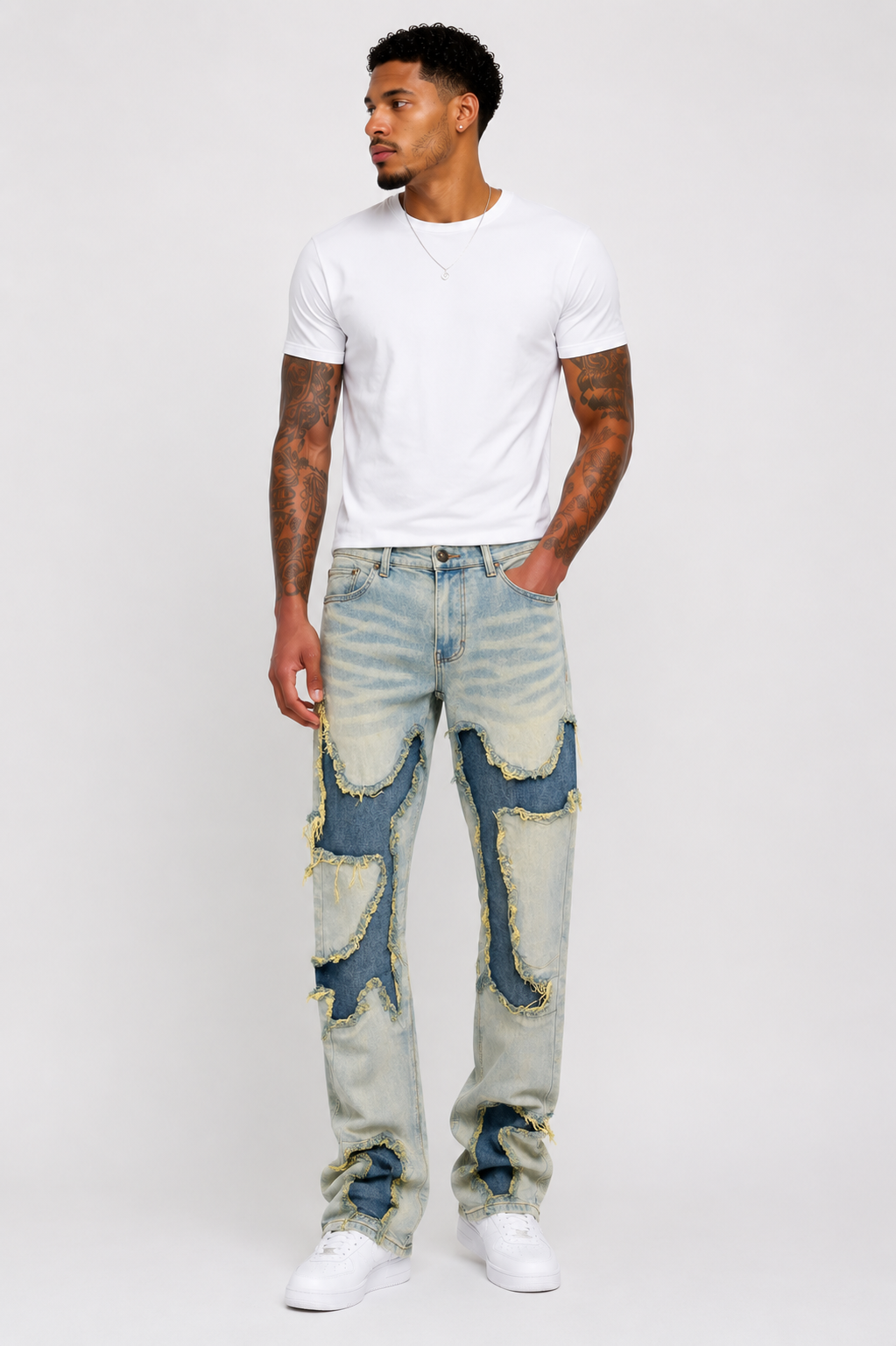 KDNK 4552 Stacked Jeans