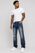 Dsquared2 Slim Dark Blue Jeans ,1964 Skinny Jeans Splatter Paint
