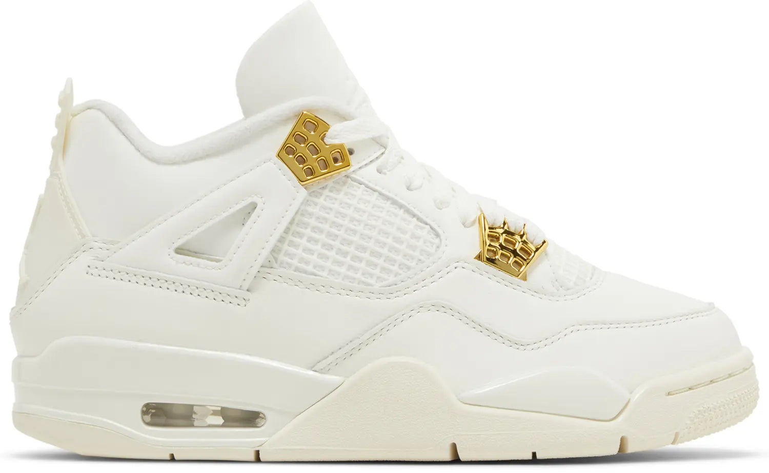 Retro 4 Metallic Gold'