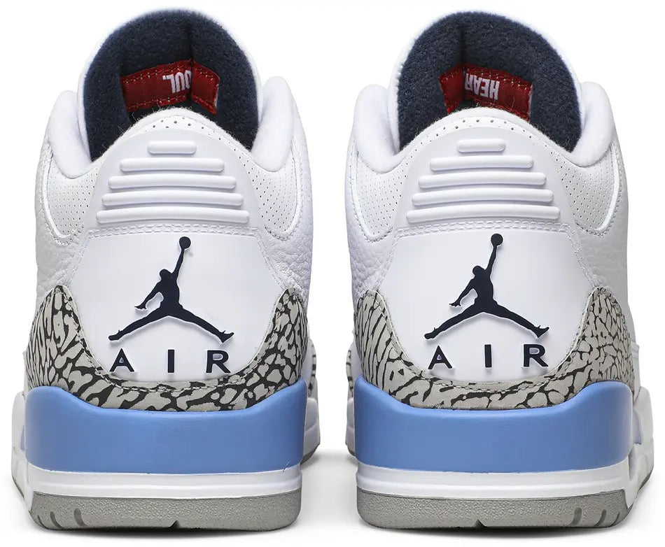 2020 Air Jordan 3 Retro 'UNC'