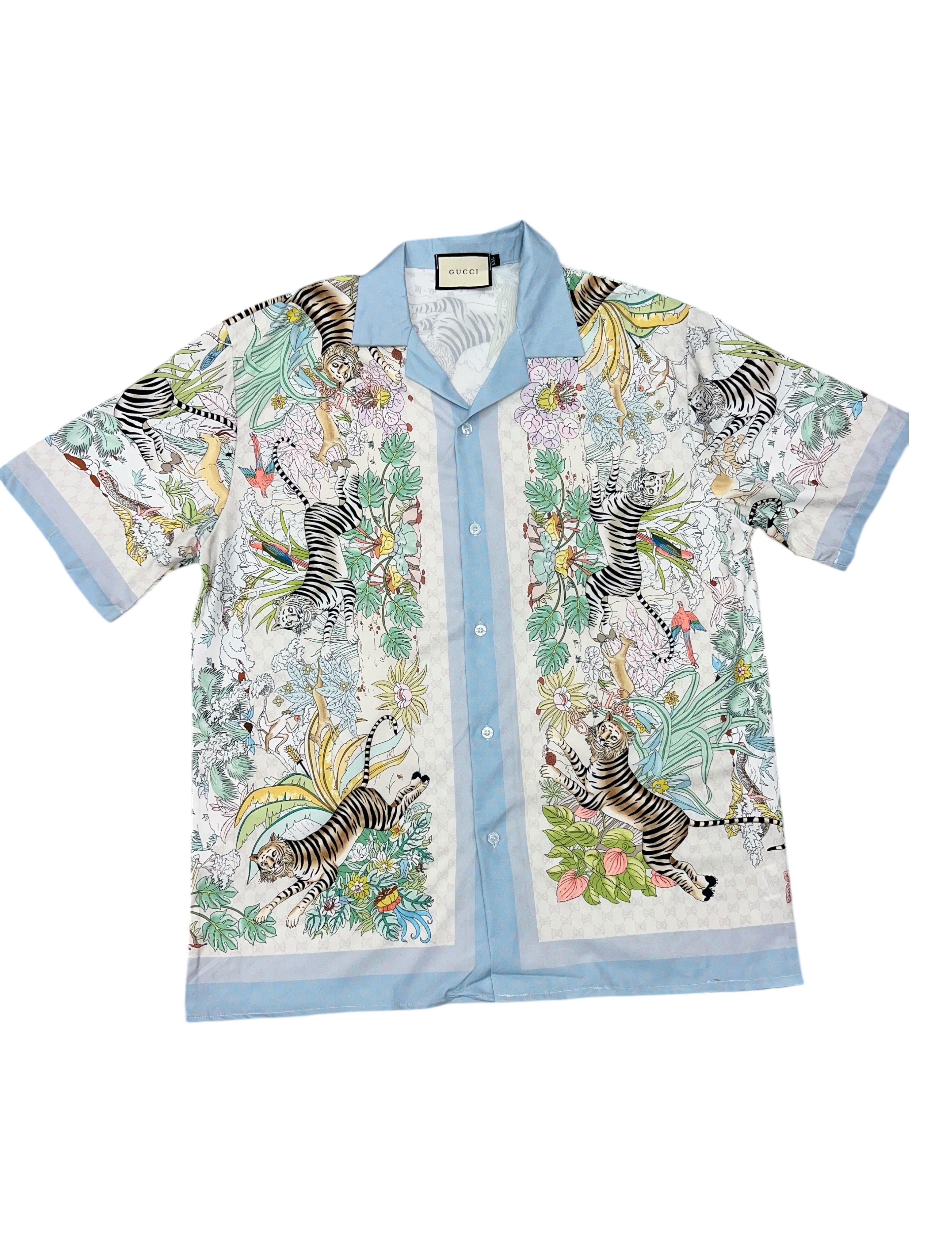 GG Tiger/Jungle Button Up