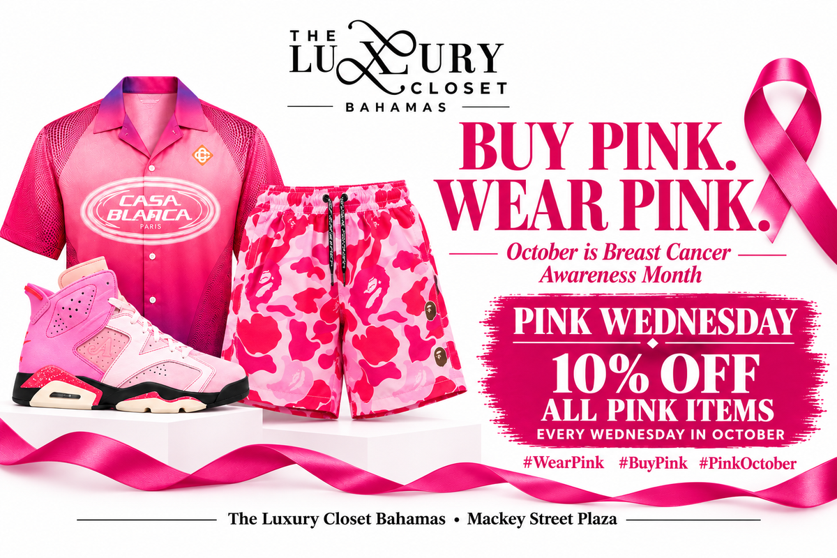 Buy Pink. Wear Pink. — With BAPE Trunks